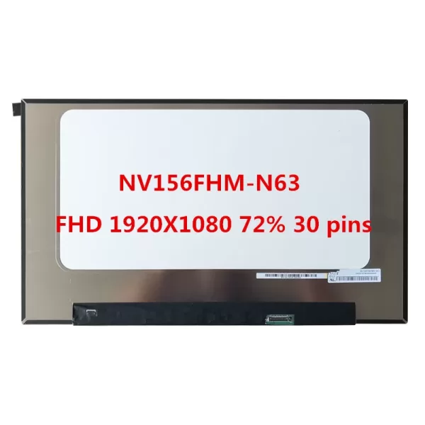 15.6 Slim 30 Pin Short Touch FHD NV156FHM-N63 V8.0 DELL 5510 Screen
