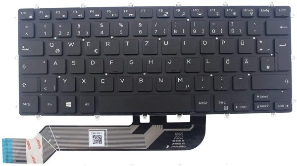 DELL 13 - 5368 5378 7375 7460 5568 with Backlit New original Genuine Keyboard in Nairobi Kenya