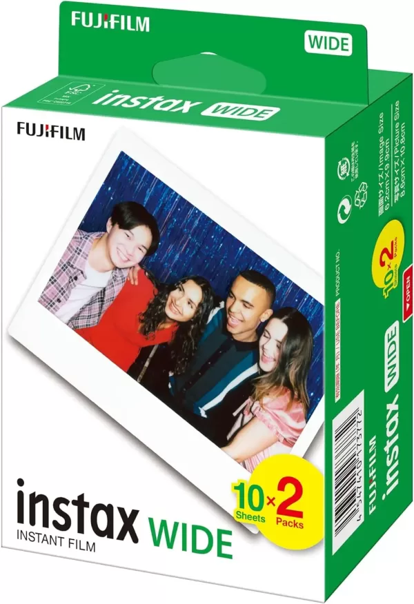 Fujifilm INSTAX Wide Instant Film 10 Sheets 2 Packs
