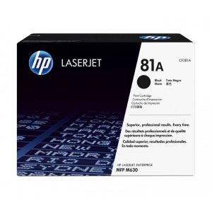 HP CF281A 81A Black Laserjet Toner Cartidge