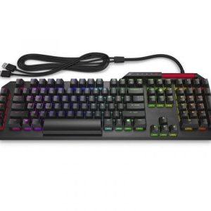 HP Omen Sequencer Optical Mechanical RGB Gaming Keyboard with 6.5ft Braided Cable (2VN99AA )