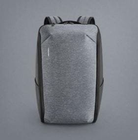 Kingsons KS3203W Foldable,Water-Resistant 15.6“ Laptop Backpack Travel Bag Gray