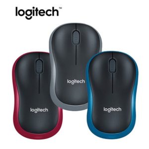 Logitech M185 Wireless Mouse-Black