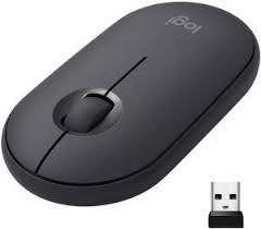 Logitech M350 Wireless Mouse-Graphite