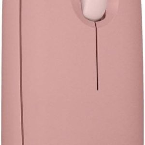 Logitech Pebble Mouse 2 M350s Slim Bluetooth Wireless Multi Device Mouse -Tonal Rose