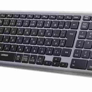 UGREEN UG 15258 (KU005) Ultra Slim Keyboard Wireless and Bluetooth Keyboard