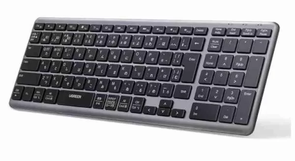 UGREEN UG 15258 (KU005) Ultra Slim Keyboard Wireless and Bluetooth Keyboard