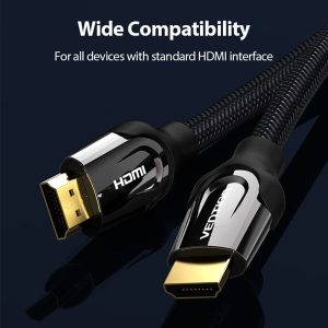 Vention-AASBH 4k HDMI cable HD 2 Meter (Zinc Alloy Type)