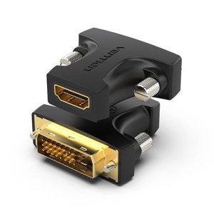 VENTION AILB0 HDMI Female to DVI (24+1) Male Adapter Black