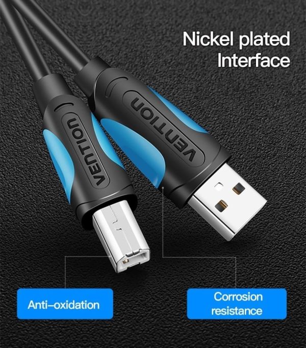 Vention COQBF USB 2.0 A Male to B Male cable 1 Meter