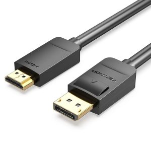 Vention Display Port To HDMI Cable 1.5 Meter (Black) VEN-HADBG