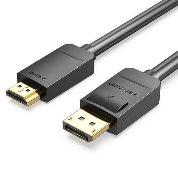 Vention Display Port To HDMI Cable 1.5 Meter (Black) VEN-HADBG