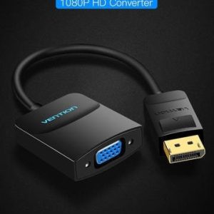 Vention HBFBB DP To VGA converter 0.15M Black
