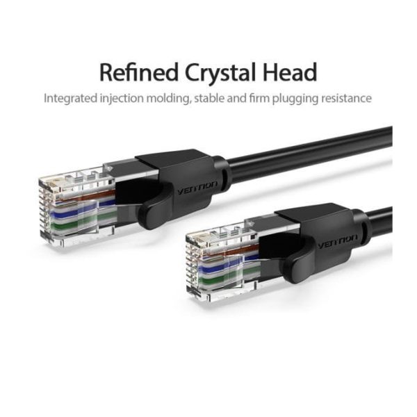 Vention IBKBJ Cat.6 UTP Patch Cable 5M -(Black)