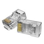 Vention IDDR0-100 CAT 6 UTP RJ45 Modular Plug Transparent 100Pack