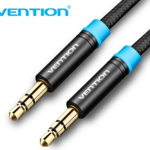 Vention P350AC150-B-M Cotton Braided 3.5mm Male To Male Audio