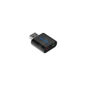 Vention VAB-S17-B USB External Sound Card Black Metal Type