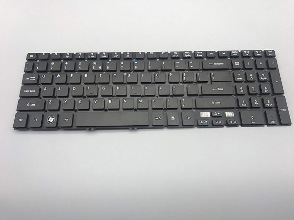 Acer Aspire V5 V5-531 V5-571 V5-571P V5-531 V5-571 V5-551G V5-571G V5-571PG M5-581G M5-581T M5-581TG Series US Layout P/N: MP-11F53U4-4424 Black laptop keyboard with backlit in...