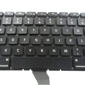 Apple MacBook A1466 Air 13 A1369 2011 UK Keyboard Layout Black QWERTY KEYBOARD